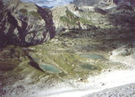 la Grava Longa i laghi delle Tre Cime